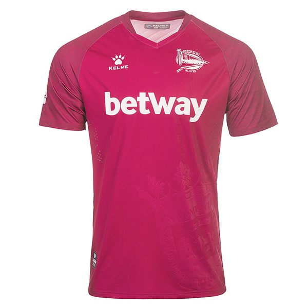 Thailande Maillot Football Alavés Exterieur 2019-20 Rouge